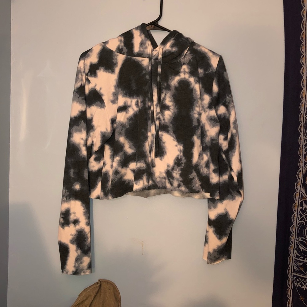 Smoky cropped hoodie